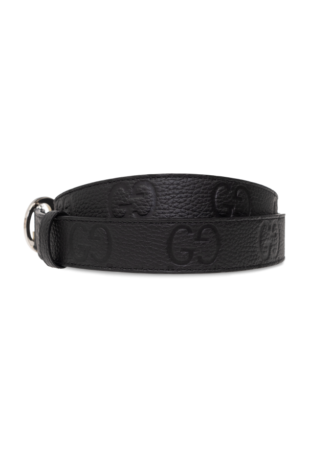 Gucci supreme belt black on sale